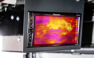 Thermal imaging camera for the LASCO hay crane