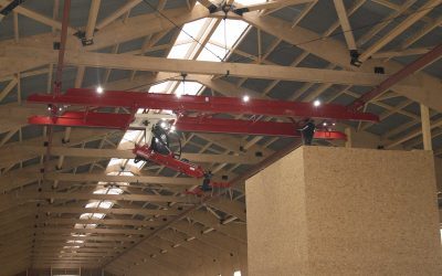 Commissioning of LASCO’s Hay Crane M90 in a big hall